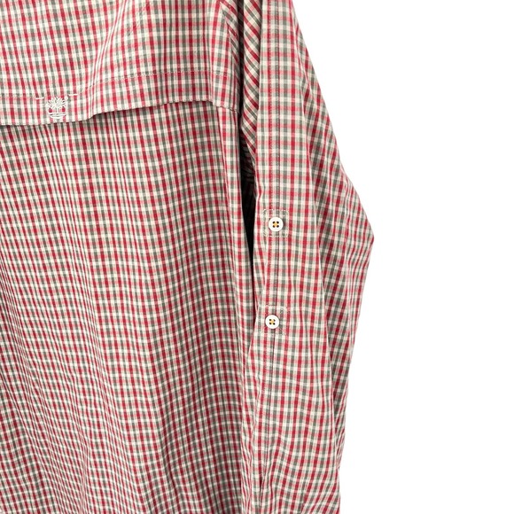 Timberland vented outdoor fishing athleisure button front men’s shirt - Picture 3 of 8